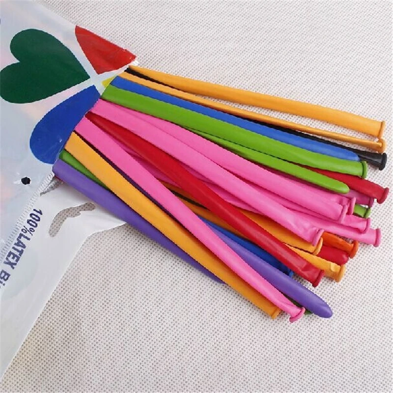 50pcs/lot Long strip Balloon christmas 1.2g magic balloon Clown latex wedding balloon birthday Party Decoration Kid Toy AB215
50pcs/lot Long strip Balloon christmas 1.2g magic balloon Clown latex wedding balloon birthday Party Decoration Kid Toy AB215