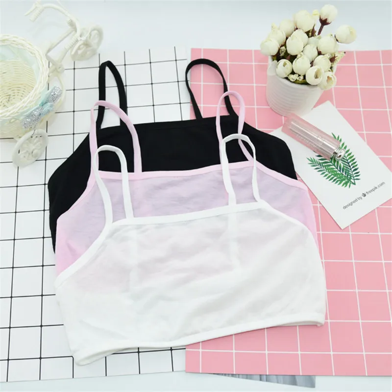 cotton young girls training bra 6-12 years old children bras Condole belt vest kids bra camisole for child
cotton young girls training bra 6-12 years old children bras Condole belt vest kids bra camisole for child