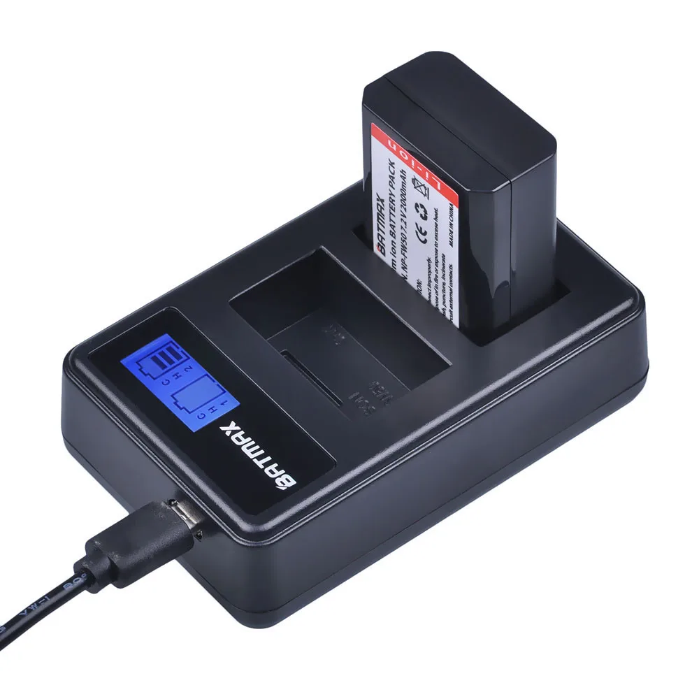 1pc 2000mAh NP-FW50 NPFW50 np-fw50 Battery+LCD USB Dual Charger for Sony Alpha a6500 a6400 a6300 a6000 a5000 a3000 NEX-3 a7R
1pc 2000mAh NP-FW50 NPFW50 np-fw50 Battery+LCD USB Dual Charger for Sony Alpha a6500 a6400 a6300 a6000 a5000 a3000 NEX-3 a7R
