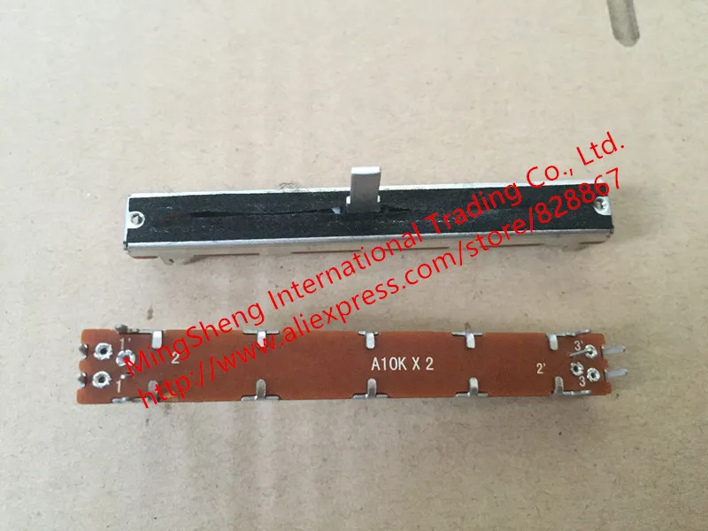 Оригинальный новый 100% SC6021 A10K B10K 75 мм двухканальный прямой раздвижной потенциометр с выдвижным потенциометром приглушенный импортный миксе...
Оригинальный новый 100% SC6021 A10K B10K 75 мм двухканальный прямой раздвижной потенциометр с выдвижным потенциометром приглушенный импортный миксе...