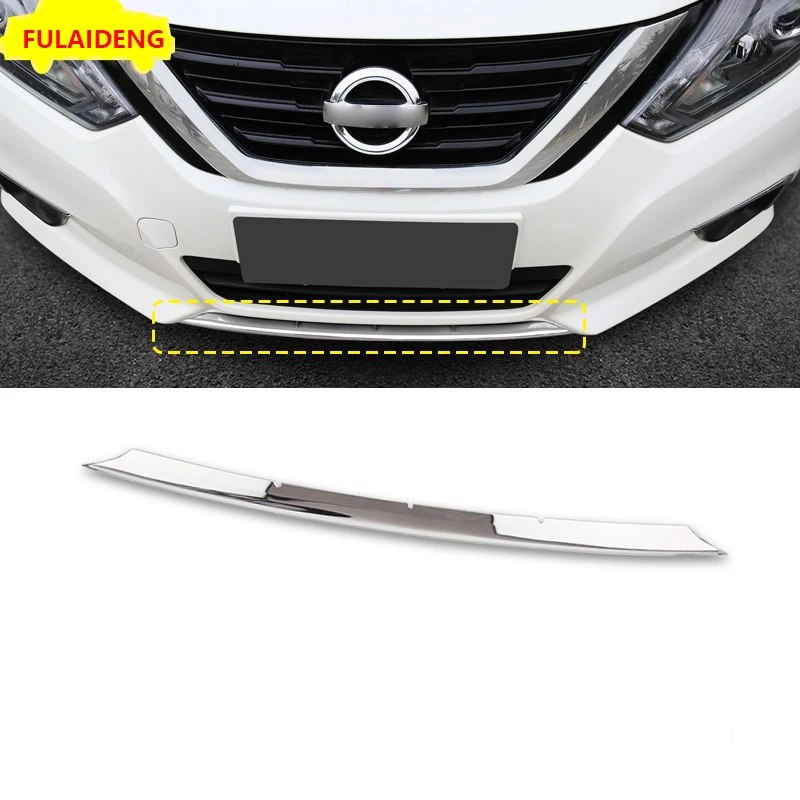 1 шт. для Nissan Altima Teana 2016 2017 передняя нижняя полоса бампера защитная накладка
