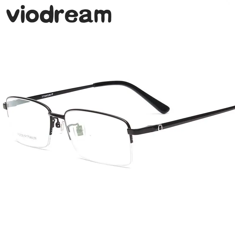 ViodreamHalf Glasses Frame Men Fashion Business Simple Pure Titanium Optical Prescription Eyewear Eyeglass Frames Oculos De Grau
ViodreamHalf Glasses Frame Men Fashion Business Simple Pure Titanium Optical Prescription Eyewear Eyeglass Frames Oculos De Grau
