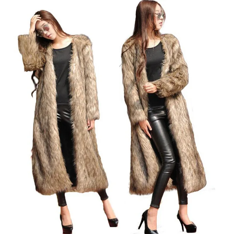Casaco Pele Womens Long Section Imitation Fur Jackets Large Size Casual Female Man-Made Fur Overcoats Chaqueta Mujer D411
Casaco Pele Womens Long Section Imitation Fur Jackets Large Size Casual Female Man-Made Fur Overcoats Chaqueta Mujer D411