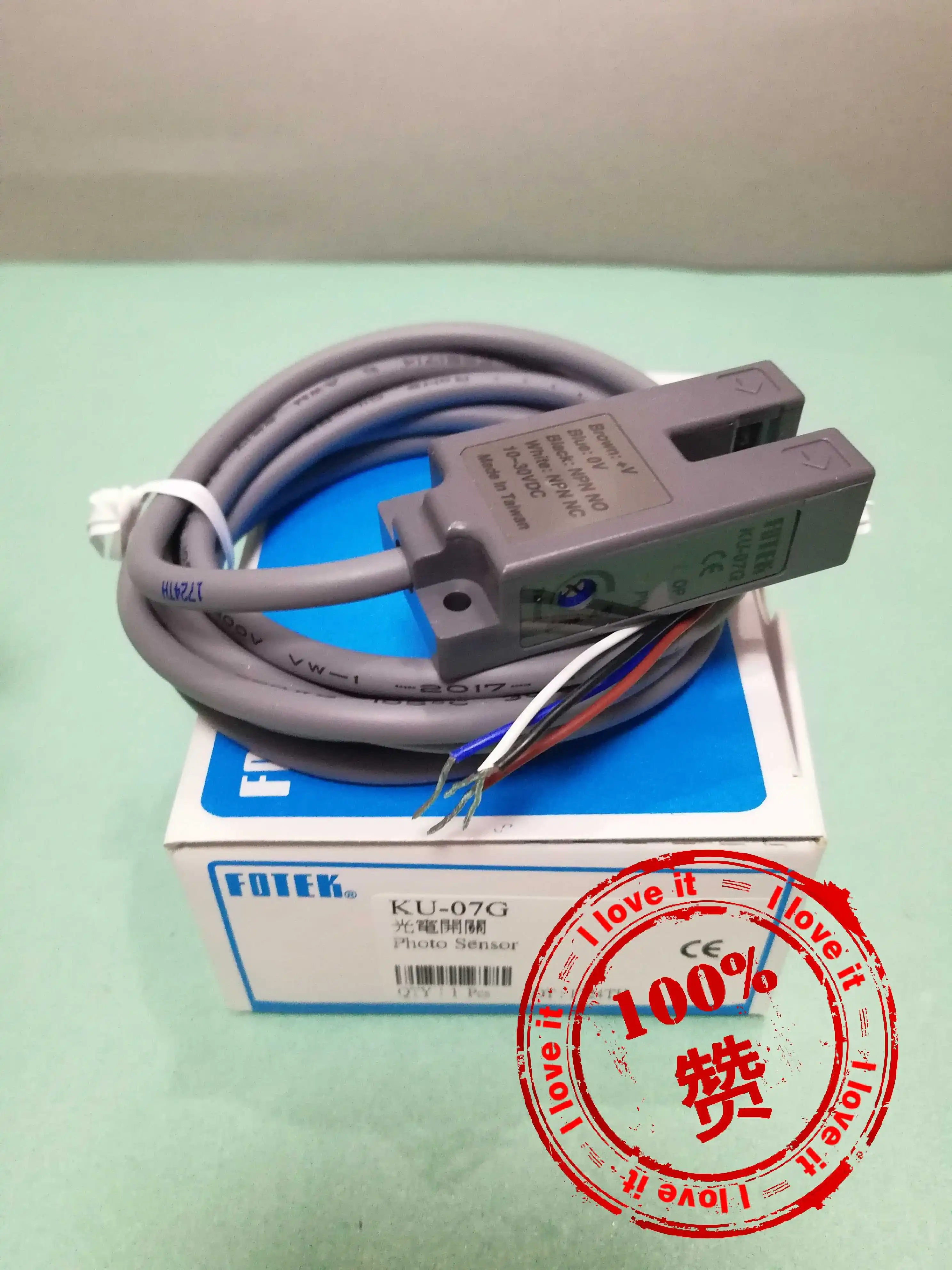 100% original photoelectric switch U-type KU-07G milk tea sealer inductor electro-eye
100% original photoelectric switch U-type KU-07G milk tea sealer inductor electro-eye