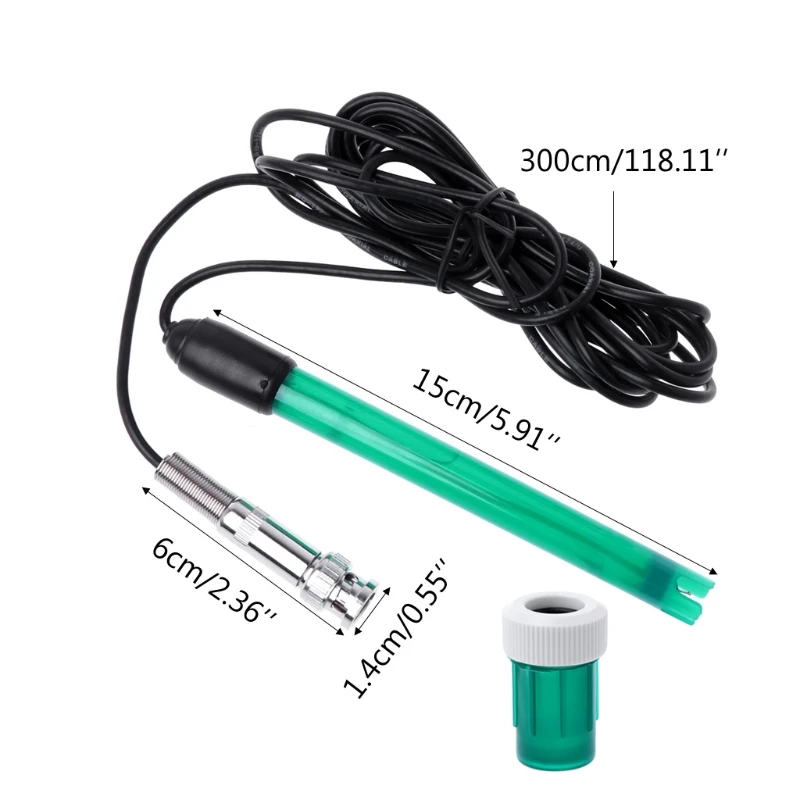 Single Cylinder ORP Electrode for ORP Meter Tester 3M cable BNC Type 0 +/-1999mV
Single Cylinder ORP Electrode for ORP Meter Tester 3M cable BNC Type 0 +/-1999mV