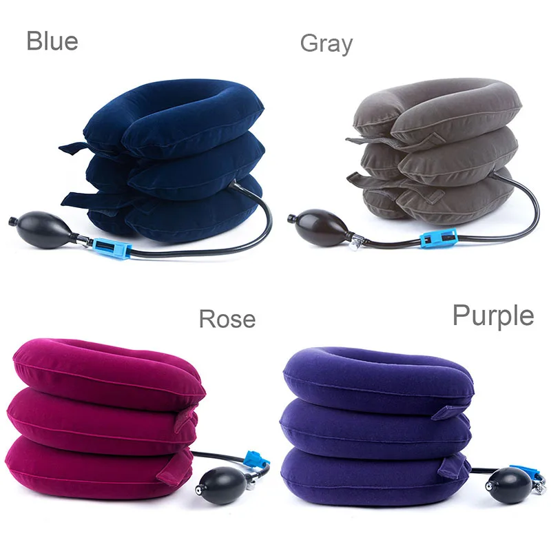 3 Layer Universal Size Inflatable Air Cervical Neck Traction Device for Pain Relief Neck Head Stretcher Pain Releave Portable
3 Layer Universal Size Inflatable Air Cervical Neck Traction Device for Pain Relief Neck Head Stretcher Pain Releave Portable
