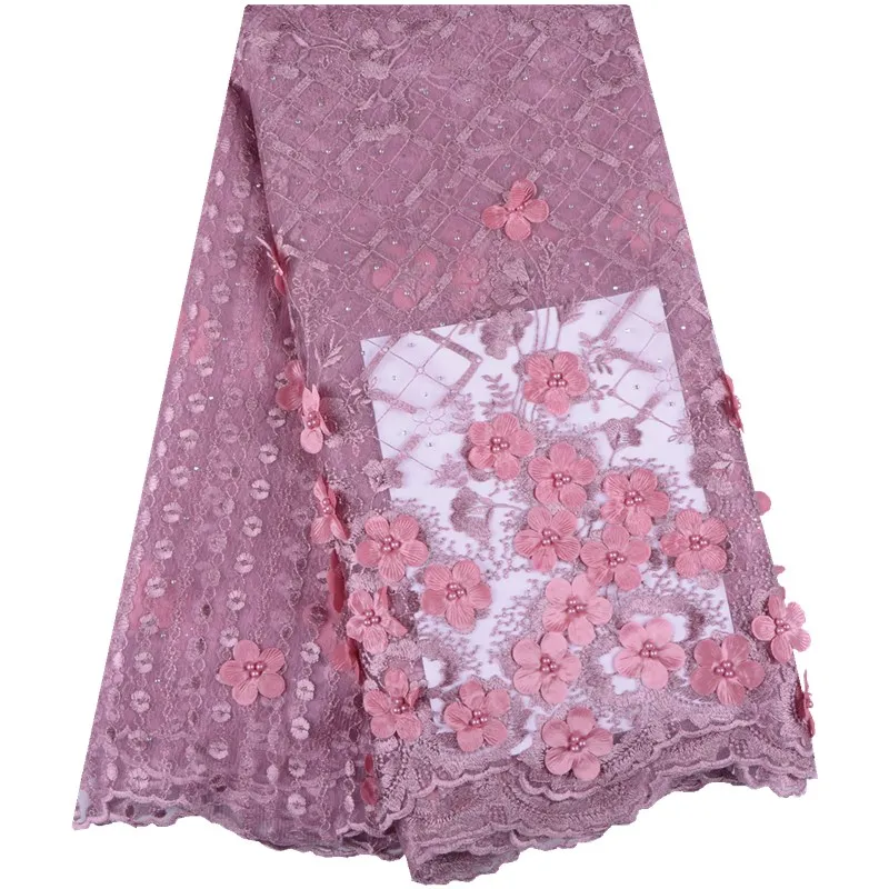 3D Flower Lace Fabric With Beads Embroidery Tulle Lace For Dresses French Lace Fabric High Quality African Lace Fabric S1543
3D Flower Lace Fabric With Beads Embroidery Tulle Lace For Dresses French Lace Fabric High Quality African Lace Fabric S1543