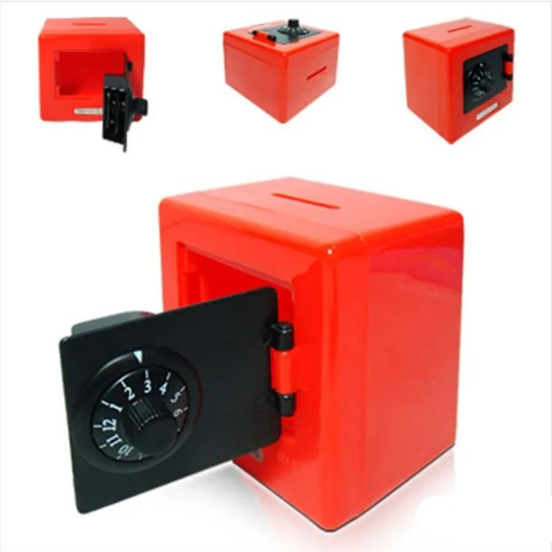 Creative Mini Safe Box Shape Piggy Bank Money Box Coin Plastic Piggy Bank Children Toy Safe Four Colors Children's Gifts
Creative Mini Safe Box Shape Piggy Bank Money Box Coin Plastic Piggy Bank Children Toy Safe Four Colors Children's Gifts