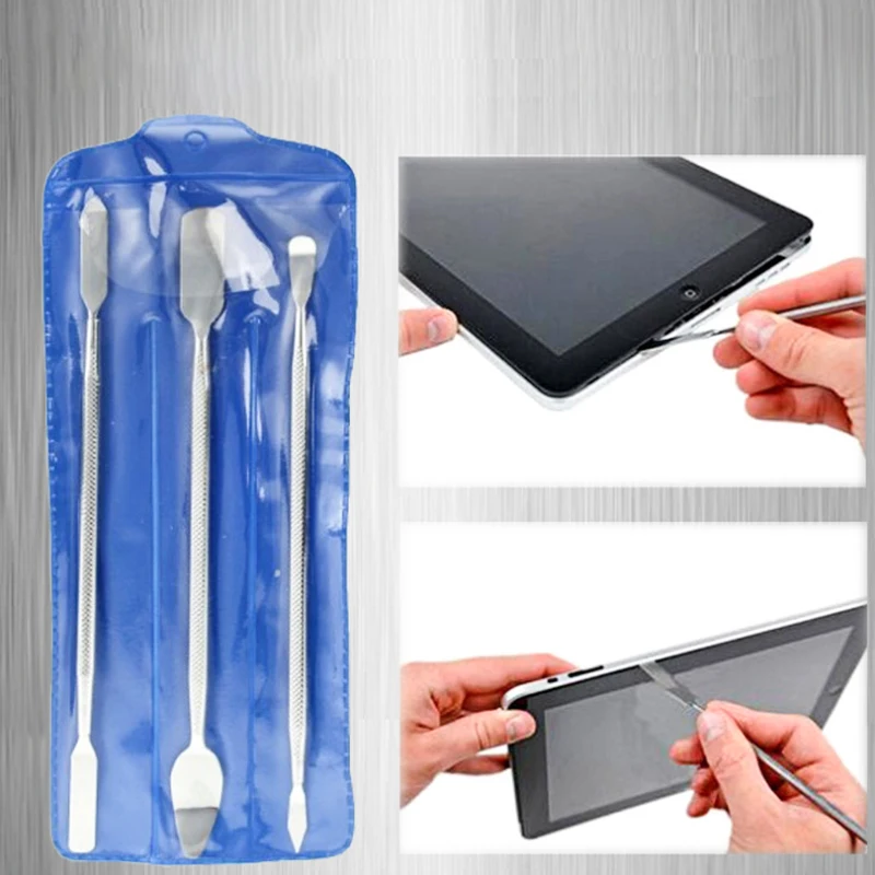Metal Spudger Scraper 3 pcs Professional Mobile Phone Tablet PC Metal Disassembly Rods Repairing Tools Set Hand Tool Set
Metal Spudger Scraper 3 pcs Professional Mobile Phone Tablet PC Metal Disassembly Rods Repairing Tools Set Hand Tool Set