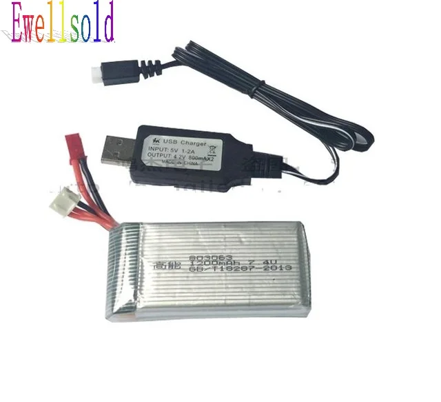 Ewellselling X101 X102 RC quadcopter 7,4 V 1200mAh литий-полимерный аккумулятор с USB зарядным устройством
Ewellselling X101 X102 RC quadcopter 7,4 V 1200mAh литий-полимерный аккумулятор с USB зарядным устройством