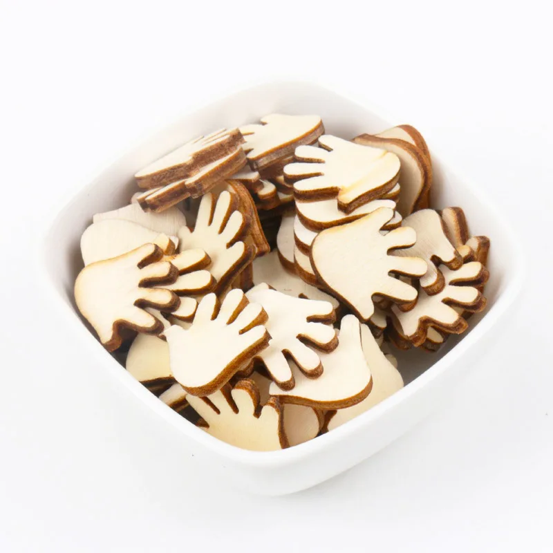 Natural Wood Hand Pattern Wooden Scrapbooking Art Collection Craft for Handmade Accessory Sewing Home 20mm 50pcs
Natural Wood Hand Pattern Wooden Scrapbooking Art Collection Craft for Handmade Accessory Sewing Home 20mm 50pcs