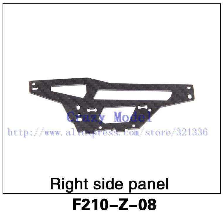 Free Shipping Original Walkera F210 RC Helicopter Quadcopter spare parts F210-Z-08 Right side panel
Free Shipping Original Walkera F210 RC Helicopter Quadcopter spare parts F210-Z-08 Right side panel