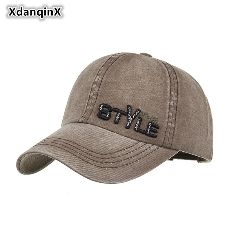 XdanqinX Spring Summer 2019 New Style Embroidered Letter STYLE Washed Cotton Baseball Caps For Men Women Personality Hip Hop Cap
XdanqinX Spring Summer 2019 New Style Embroidered Letter STYLE Washed Cotton Baseball Caps For Men Women Personality Hip Hop Cap
