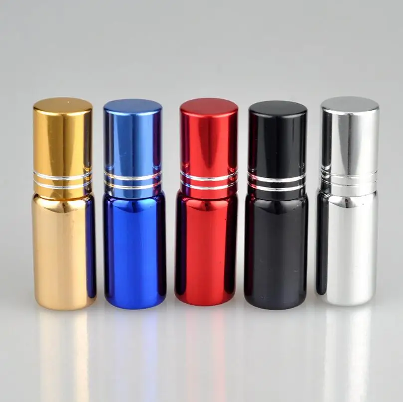 Wholesale 5ML Fashion Mini Colorful Empty UV Metal Roll on Bottle For Essential Oils 5 Colors Optional
Wholesale 5ML Fashion Mini Colorful Empty UV Metal Roll on Bottle For Essential Oils 5 Colors Optional