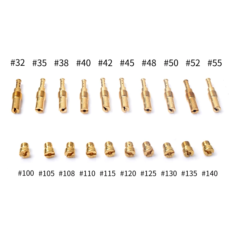 Universal Carburetor Main Jet And Slow Pilot Jets CVK PWK Motorcycle Carburador Injector Nozzle For Mikuni Koso OKO 20PCS
Universal Carburetor Main Jet And Slow Pilot Jets CVK PWK Motorcycle Carburador Injector Nozzle For Mikuni Koso OKO 20PCS
