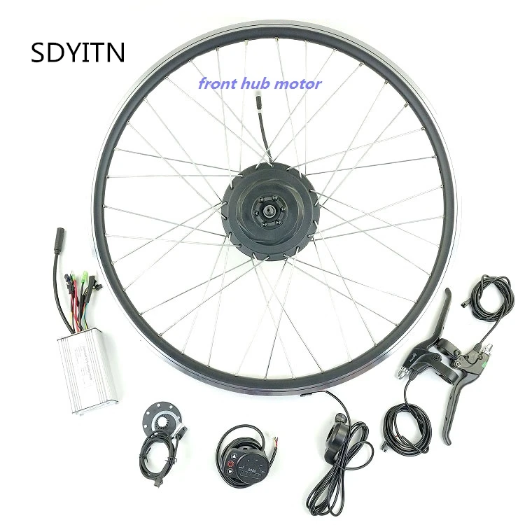 SDYITN e велосипед конверсионный комплект 36V500W передний мотор эпицентра
