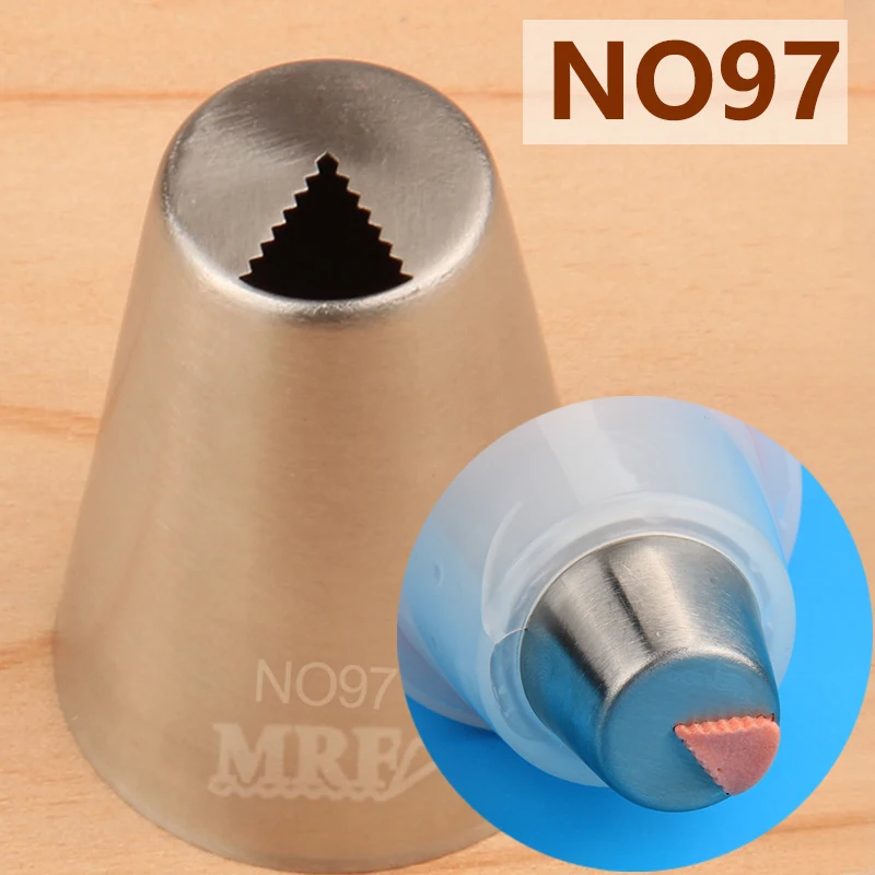 (30pcs/Lot)Free Shipping Stainless Steel 18/8 Cake Decorating Specialty Russian Flower Nozzle #NO97
(30pcs/Lot)Free Shipping Stainless Steel 18/8 Cake Decorating Specialty Russian Flower Nozzle #NO97