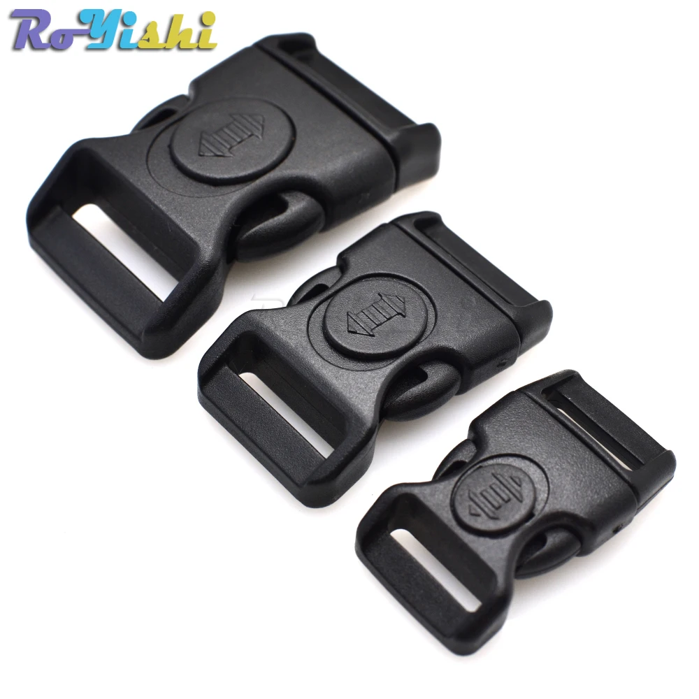 1pcs 15.8mm 20mm 25.6mm Plastic Black Curved Buckle w/Lock for Paracord Bracelet Side Release Buckles Bag & Case Accessory
1pcs 15.8mm 20mm 25.6mm Plastic Black Curved Buckle w/Lock for Paracord Bracelet Side Release Buckles Bag & Case Accessory