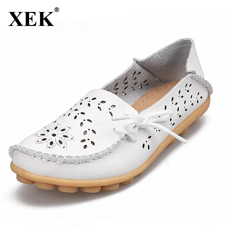 Мокасины XEK женские из натуральной кожи, повседневные туфли на плоской подошве, без застежки, обувь для вождения, с вырезами, для мам, WFQ102
Мокасины XEK женские из натуральной кожи, повседневные туфли на плоской подошве, без застежки, обувь для вождения, с вырезами, для мам, WFQ102