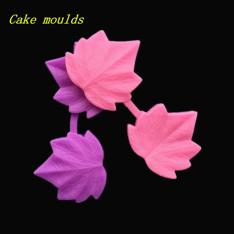 Wholesale Silicone mold K348 Maple shape Decoration leaves mold Fondant cake mould
Wholesale Silicone mold K348 Maple shape Decoration leaves mold Fondant cake mould