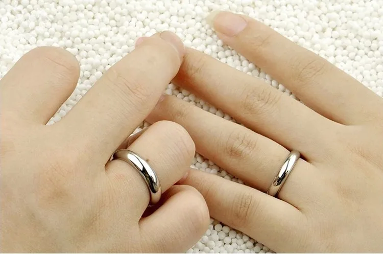 Uloveido Унисекс Bijoux Anillos Кольца для Женщин Серебряные Ювелирные Изделия Мужчины