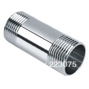 Фитинг трубы из нержавеющей стали SS304, наружная резьба 1/2 дюйма x наружная резьба 1/2 дюйма, длина 75 мм, 10 шт./лот
Фитинг трубы из нержавеющей стали SS304, наружная резьба 1/2 дюйма x наружная резьба 1/2 дюйма, длина 75 мм, 10 шт./лот