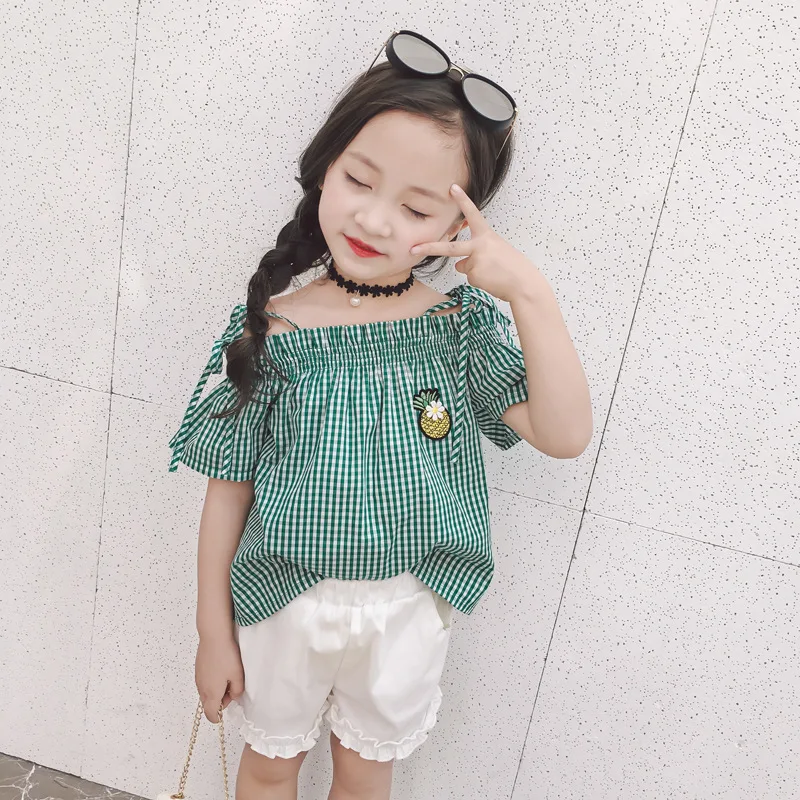 baby girls summer wear plaid shirts+white shorts,kids girl casual clothes sets shorts suits
baby girls summer wear plaid shirts+white shorts,kids girl casual clothes sets shorts suits
