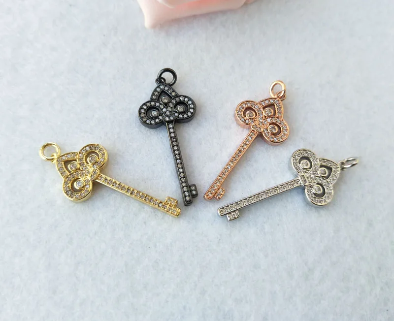 10Pcs Tiny CZ crystal key shaped Charm,CZ zircon Stone Micro pave Pendant,Jewelry Finding DIY necklace making PD742
10Pcs Tiny CZ crystal key shaped Charm,CZ zircon Stone Micro pave Pendant,Jewelry Finding DIY necklace making PD742