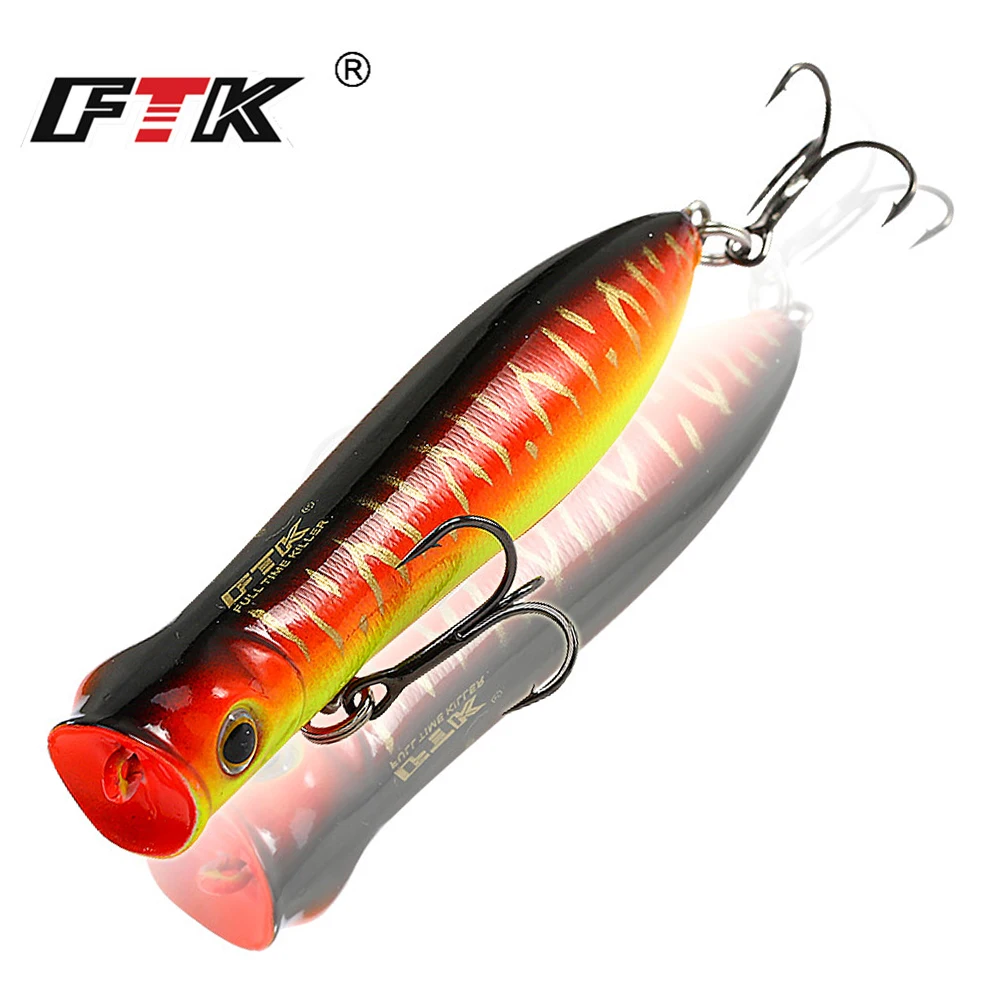 11.5g Topwater Whopper Plopper Crankbait Popper Hard Fishing Lure 9cm Wobblers For Pike Trolling Fishing Bait Tackle
11.5g Topwater Whopper Plopper Crankbait Popper Hard Fishing Lure 9cm Wobblers For Pike Trolling Fishing Bait Tackle