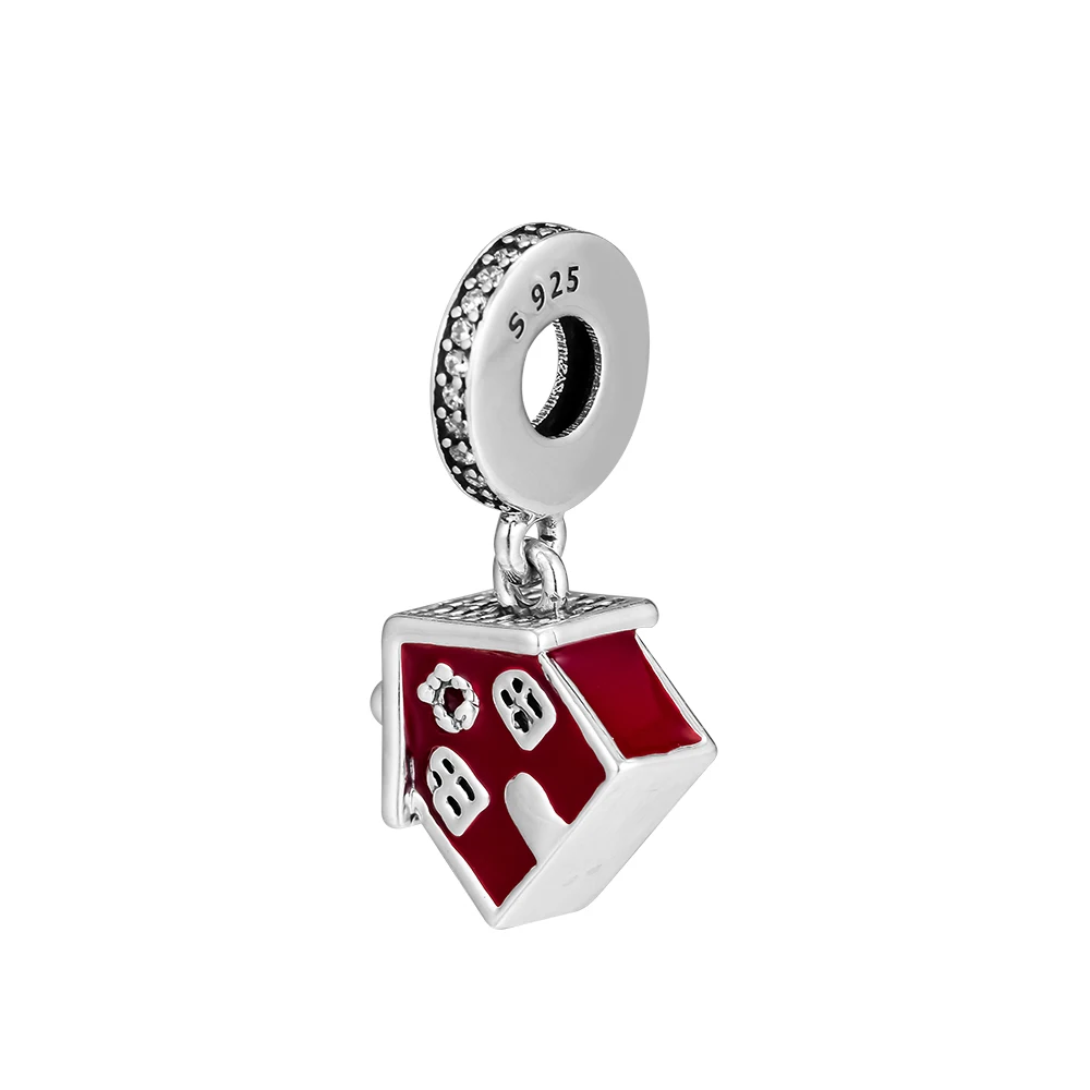 DIY Beads For Jewelry Making Cosy Christmas House Dangle Fits Original Bracelets For Woman Sterling Silver Jewelry
DIY Beads For Jewelry Making Cosy Christmas House Dangle Fits Original Bracelets For Woman Sterling Silver Jewelry