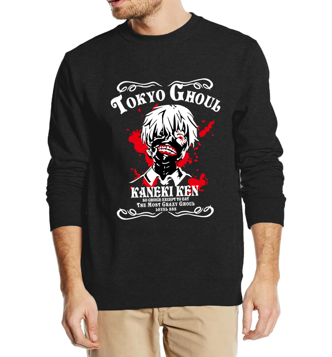 Tokyo Ghoul men sweatshirt Ken Kaneki hoodies 2019 autumn winter fashion cool streetwear hip hop fleece harajuku clothing
Tokyo Ghoul men sweatshirt Ken Kaneki hoodies 2019 autumn winter fashion cool streetwear hip hop fleece harajuku clothing