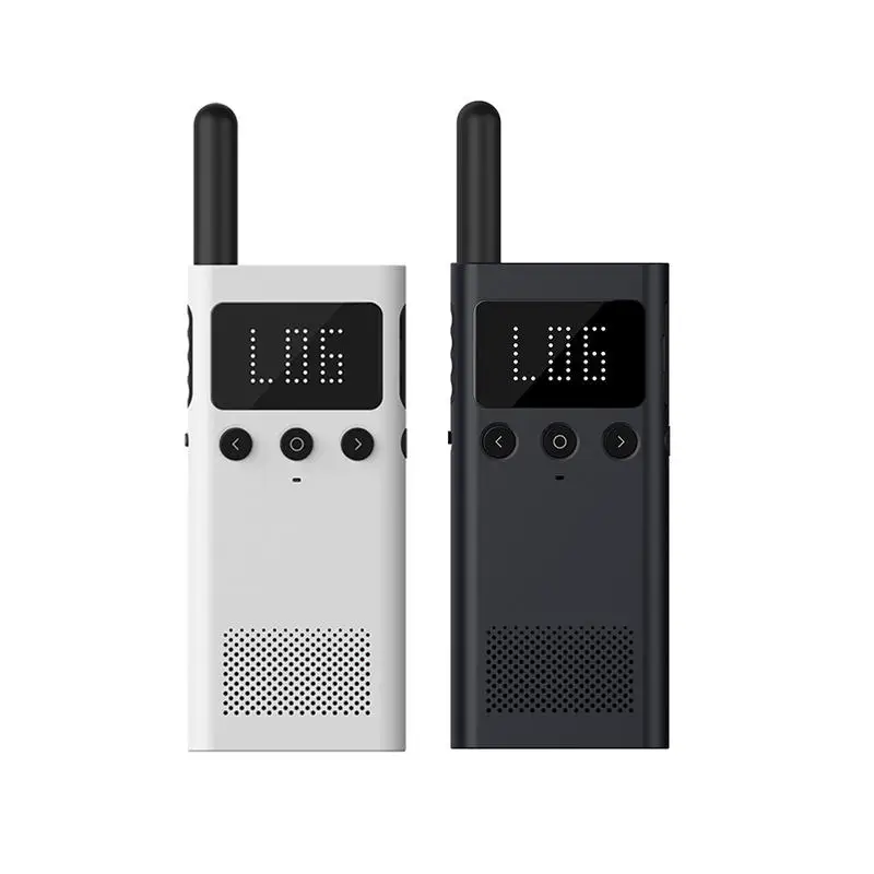 In stock New Xiaomi Mijia Walkie Talkie 1S Interphone FM Radio 5 Days Standby Phone APP Location Share Fast Team Talk USB Charge
In stock New Xiaomi Mijia Walkie Talkie 1S Interphone FM Radio 5 Days Standby Phone APP Location Share Fast Team Talk USB Charge