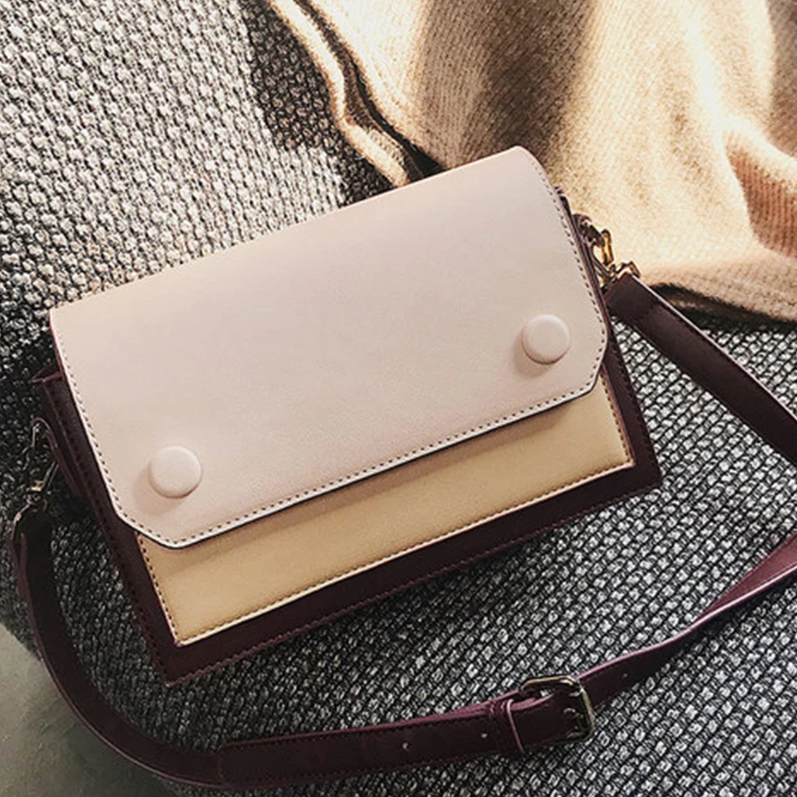 2019 New Solid Pink Cover Women Crossbody Bags Candy High Quality Leather Shoulder Bags Ladies Simple European Messenger Bag
2019 New Solid Pink Cover Women Crossbody Bags Candy High Quality Leather Shoulder Bags Ladies Simple European Messenger Bag