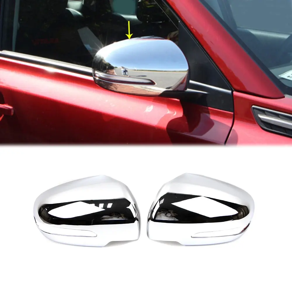 ABS Chrome Side Wing Mirror Cover Rearview for Suzuki Vitara Escudo 2015 2016 2017 2018 Exterior Molding Trim
ABS Chrome Side Wing Mirror Cover Rearview for Suzuki Vitara Escudo 2015 2016 2017 2018 Exterior Molding Trim