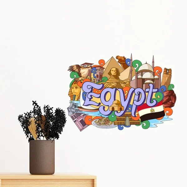 Pharaoh Pyramid Egypt Graffiti Removable Wall Sticker Art Decals Mural DIY Wallpaper for Room Decal
Pharaoh Pyramid Egypt Graffiti Removable Wall Sticker Art Decals Mural DIY Wallpaper for Room Decal