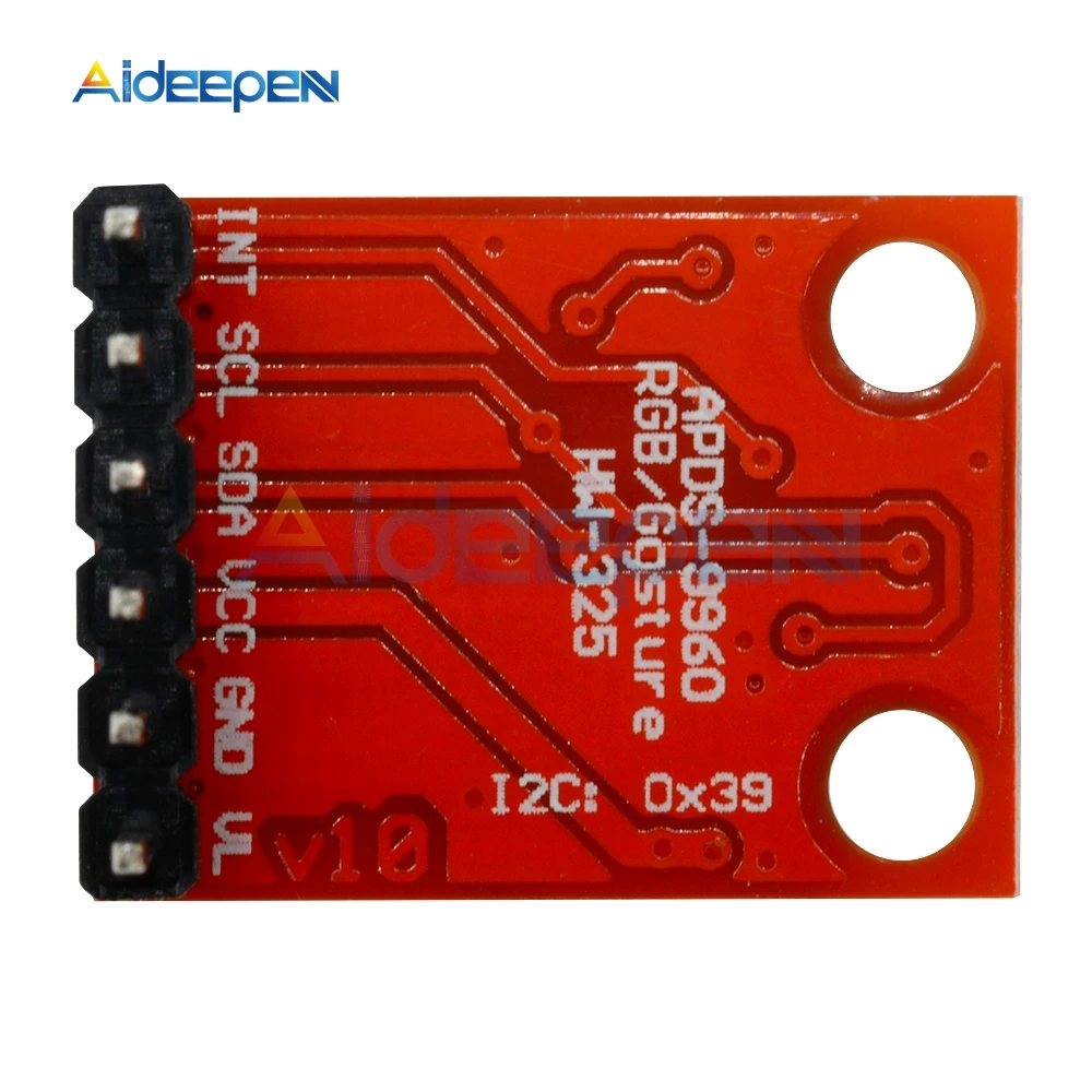 APDS9960 APDS-9960 Non-Contact Module CJMCU RGB Proximity Sensor Detection Direction Gesture Breakout Board
APDS9960 APDS-9960 Non-Contact Module CJMCU RGB Proximity Sensor Detection Direction Gesture Breakout Board