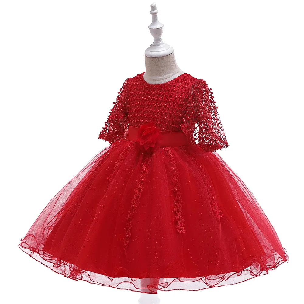 Beading Flower Girl Dresses Simple Solid Color Flower Belt Princess Ball Gown Formal Prom Party Wear For Kid Girl 4-10 Years Old
Beading Flower Girl Dresses Simple Solid Color Flower Belt Princess Ball Gown Formal Prom Party Wear For Kid Girl 4-10 Years Old