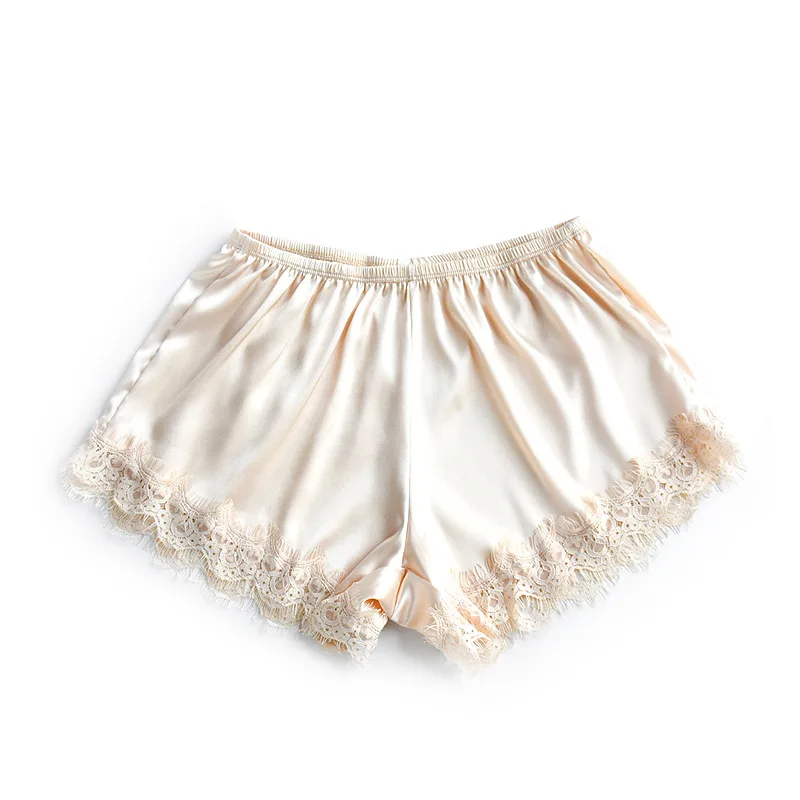 Hot Sale Fashion Ladies Lace Short Elastic Womens Shorts Women Silk Satin Mid Waist Causal Summer Home Short Femme
Hot Sale Fashion Ladies Lace Short Elastic Womens Shorts Women Silk Satin Mid Waist Causal Summer Home Short Femme