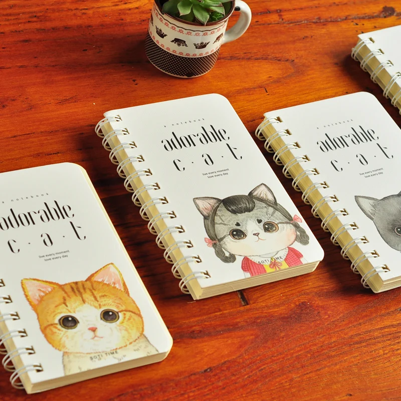 4PCS SOTI TIME Cat Horizontal Line Notebook Lovely Note Notebook Creative Stationery Notepad Diary
4PCS SOTI TIME Cat Horizontal Line Notebook Lovely Note Notebook Creative Stationery Notepad Diary