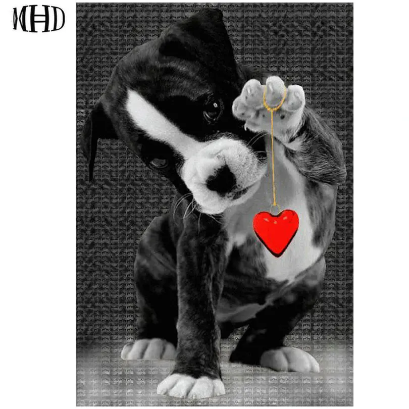 DIY Diamond Painting Dog Full Square & Round 3D Diamond Embroidery Animal Mosaic Pattern Sticker Embroidered Dog Picture
DIY Diamond Painting Dog Full Square & Round 3D Diamond Embroidery Animal Mosaic Pattern Sticker Embroidered Dog Picture