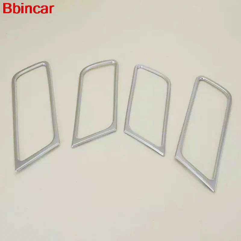 

Bbincar ABS Chrome Interior Door Cup Bowl Accessories Trim For Skoda Rapid Spaceback 2013 2014 2015 2016 Car Auto Sedan Styling