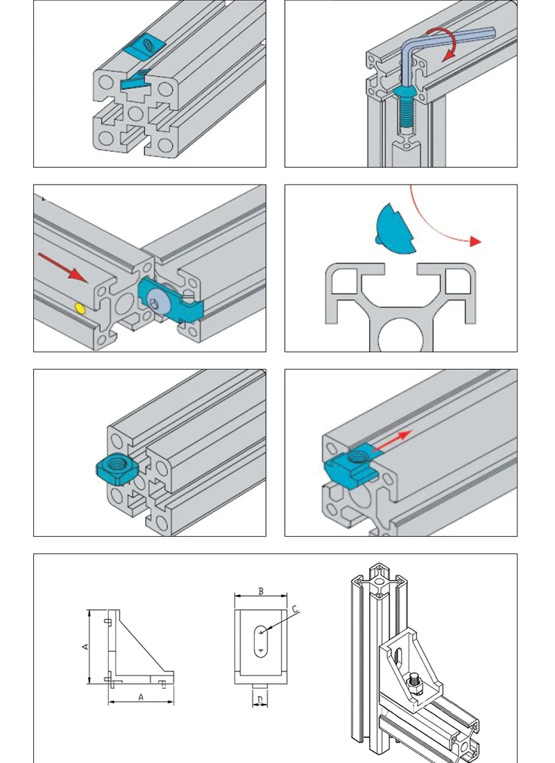 CNC 3D Printer Parts 4pcs/lot 2040 Aluminum Profile European Standard Anodized Linear Rail Aluminum Profile 2040 Extrusion 2040
CNC 3D Printer Parts 4pcs/lot 2040 Aluminum Profile European Standard Anodized Linear Rail Aluminum Profile 2040 Extrusion 2040