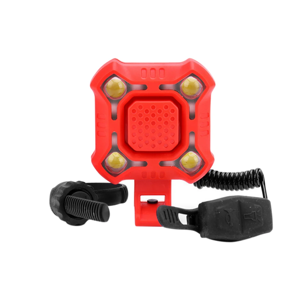 Newly Mountain Bike Light Headlight Horn Bell UaSB Charging Accessories For Bicycle Cycling BN99 | Спорт и развлечения