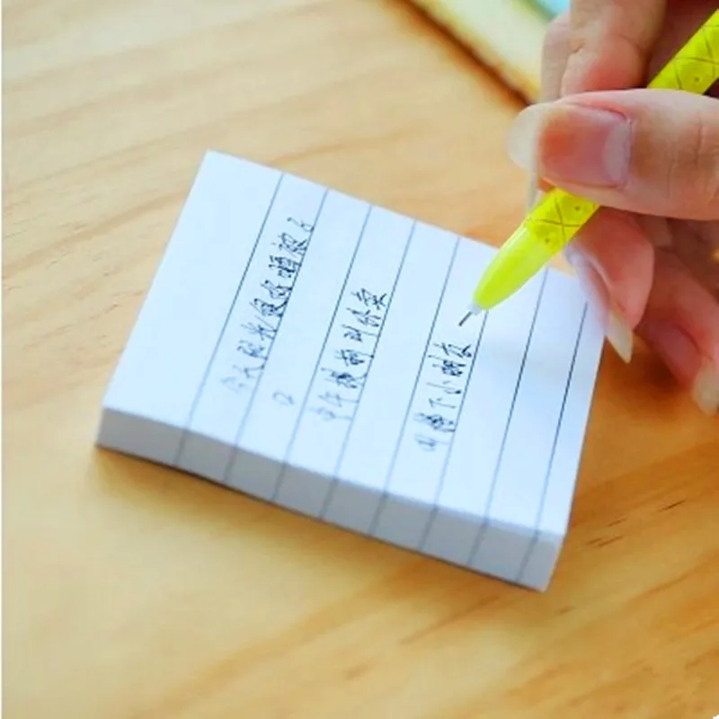 Mirui Stationery cute Stationery Brief cowhide small memo pad square N times stickers point marker sticky line paper 80 sheets
Mirui Stationery cute Stationery Brief cowhide small memo pad square N times stickers point marker sticky line paper 80 sheets