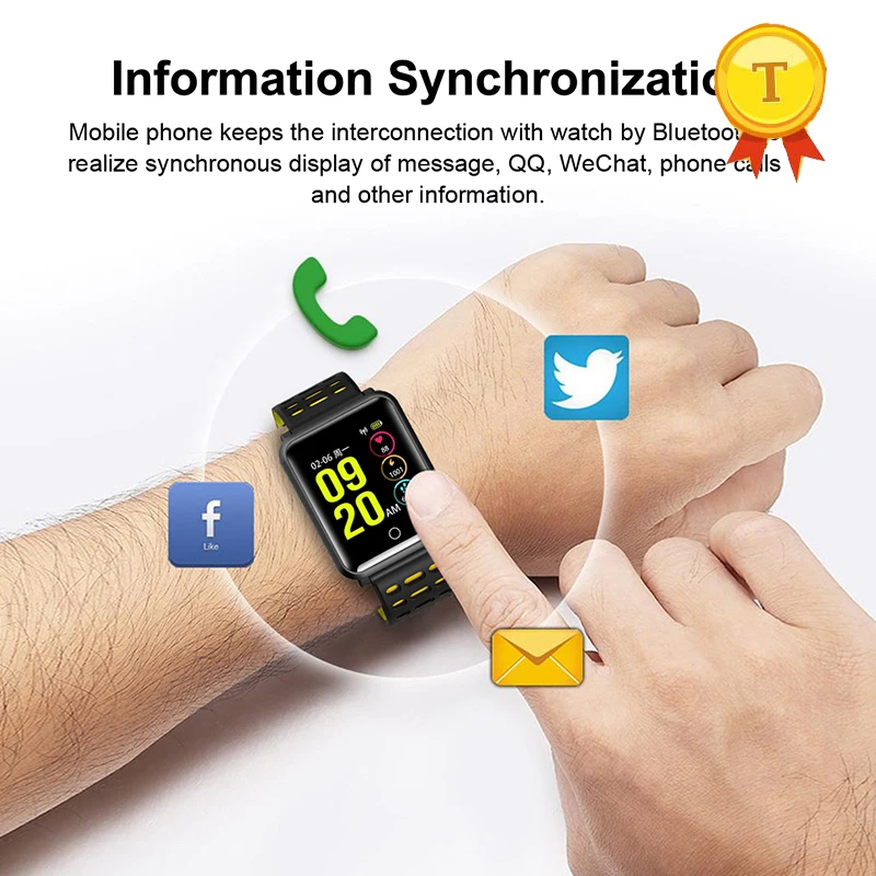 new Big large Screen IP68 Waterproof Sport swimming Bracelet smart band Real Time Heart Rate Blood Pressure Band Smart Bracelet
new Big large Screen IP68 Waterproof Sport swimming Bracelet smart band Real Time Heart Rate Blood Pressure Band Smart Bracelet