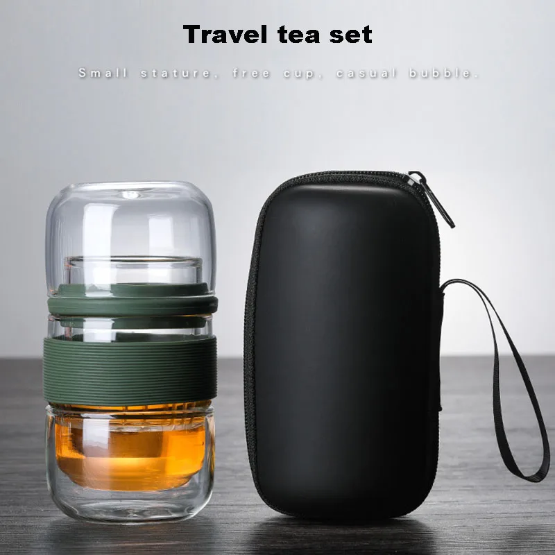 420 ml Pocket Teapot Heat-resistant Cup with Glass Filter Bag Outdoor Sports Camping Traveling Flower Tea Set Gift for Family
420 ml Pocket Teapot Heat-resistant Cup with Glass Filter Bag Outdoor Sports Camping Traveling Flower Tea Set Gift for Family