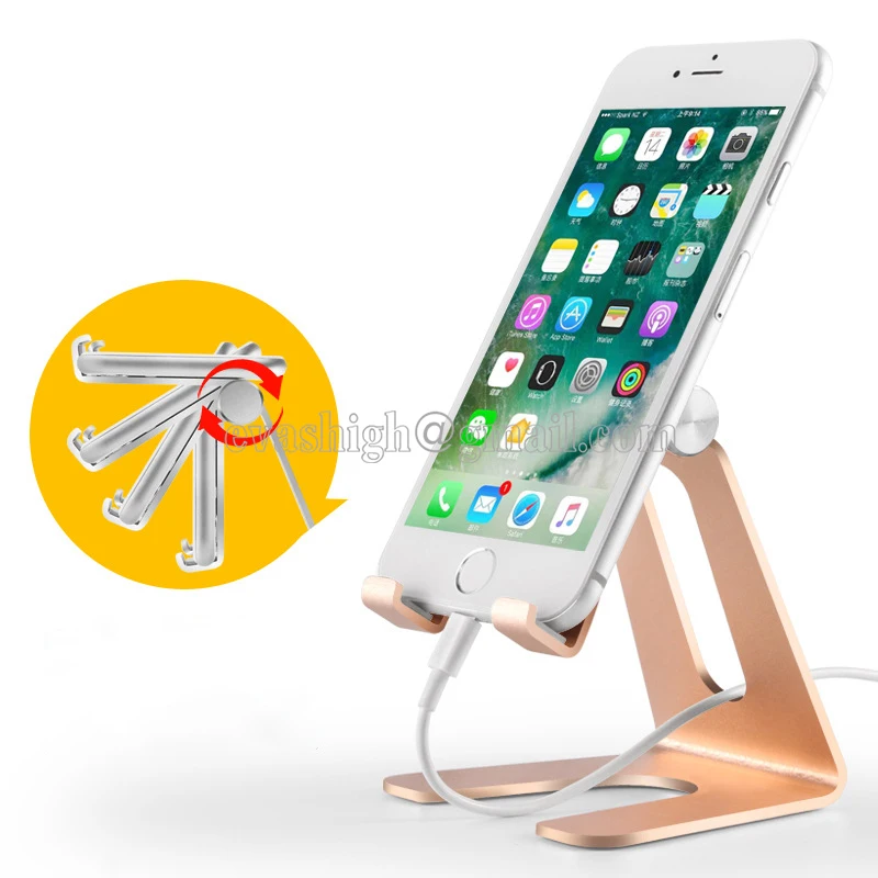 New Aluminum Alloy Cell Phone Display Stand Holder For Mobile Phone Live Bracket &IPad Tablet Display On Desktop Or Retail Shop
New Aluminum Alloy Cell Phone Display Stand Holder For Mobile Phone Live Bracket &IPad Tablet Display On Desktop Or Retail Shop