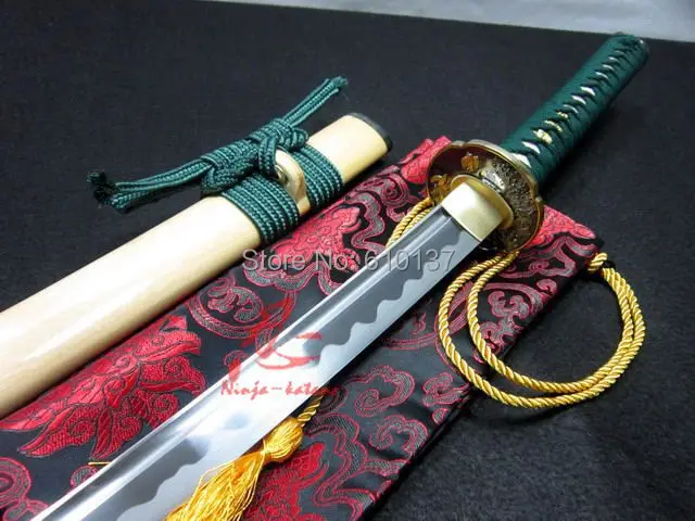 Японская катана готовая к сражениям меч Морская Чайка tsuba 40 6 острые лезвия из