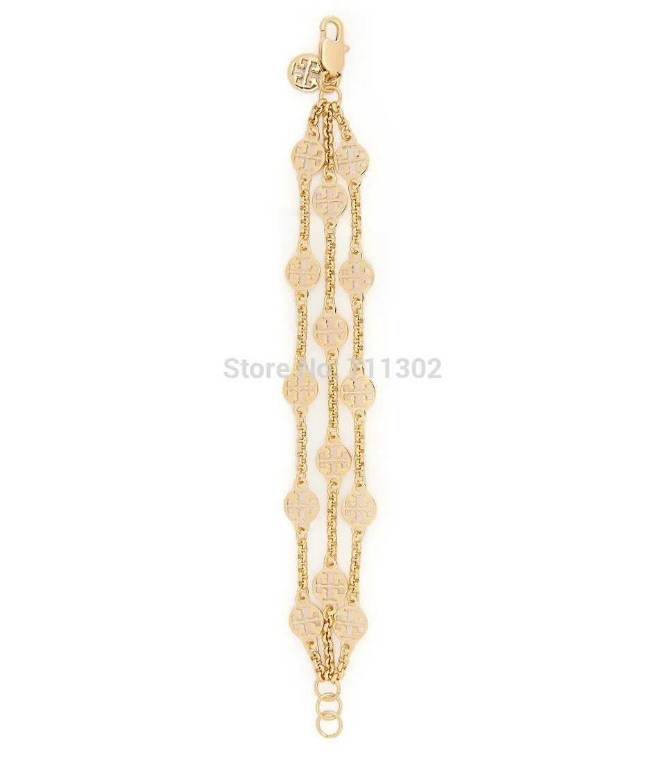 famous brand Oval Link gold tone Bracelet three layers charm bracelet&bangle brand logo Valentine's gift free shipping
famous brand Oval Link gold tone Bracelet three layers charm bracelet&bangle brand logo Valentine's gift free shipping