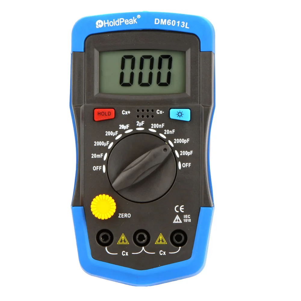 DM6013L портативный цифровой измеритель емкости, конденсатор, электронный тестер емкости, диагностический инструмент, измеритель емкости
DM6013L портативный цифровой измеритель емкости, конденсатор, электронный тестер емкости, диагностический инструмент, измеритель емкости